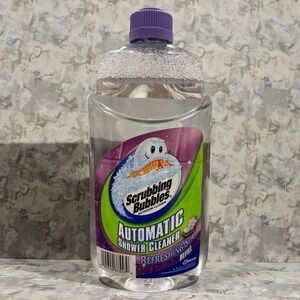 Scrubbing Bubbles Automatic Shower Cleaner Refill Original 34 oz Bottle Sealed